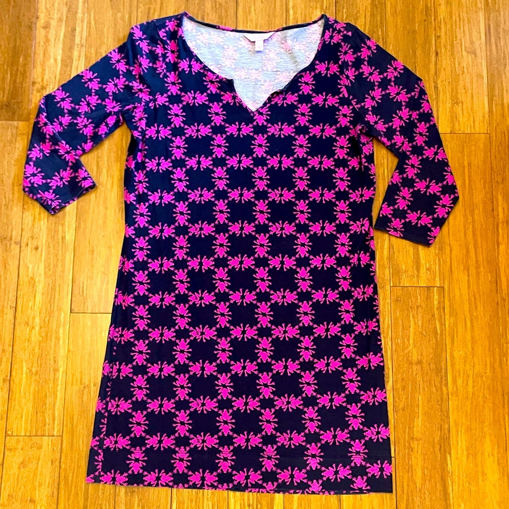Lilly Pulitzer frog dress, size L